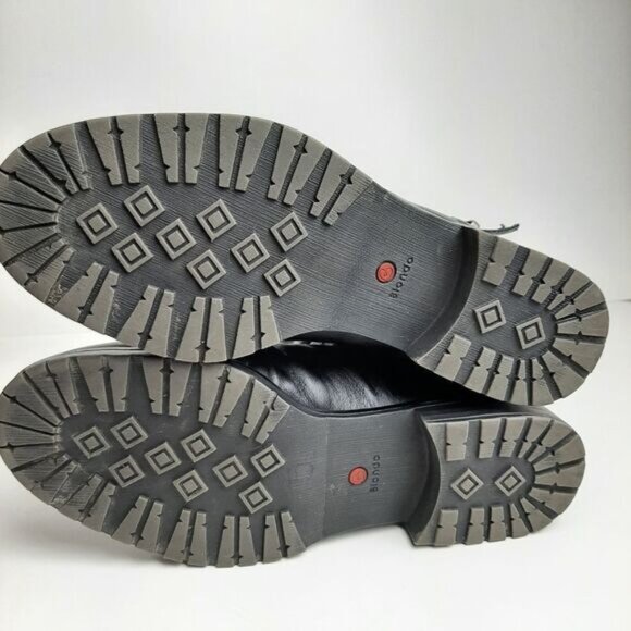 Blondo Black Leather Combat Boots - Picture 12 of 13